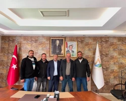Başkanla Fotoğraflar