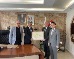 Başkanla Fotoğraflar