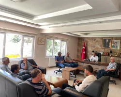 Başkanla Fotoğraflar