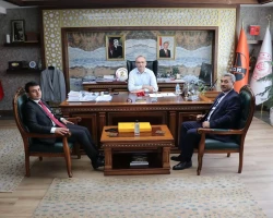 Başkanla Fotoğraflar