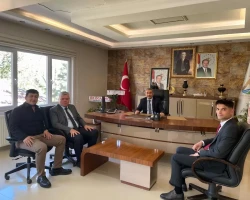 Başkanla Fotoğraflar