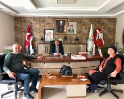 Başkanla Fotoğraflar