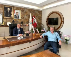 Başkanla Fotoğraflar